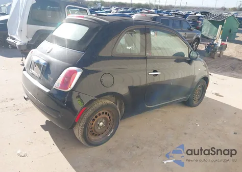 2015 Fiat 500C Pop z USA, uszkodzony, nr VIN 3C3CFFDR1FT528573